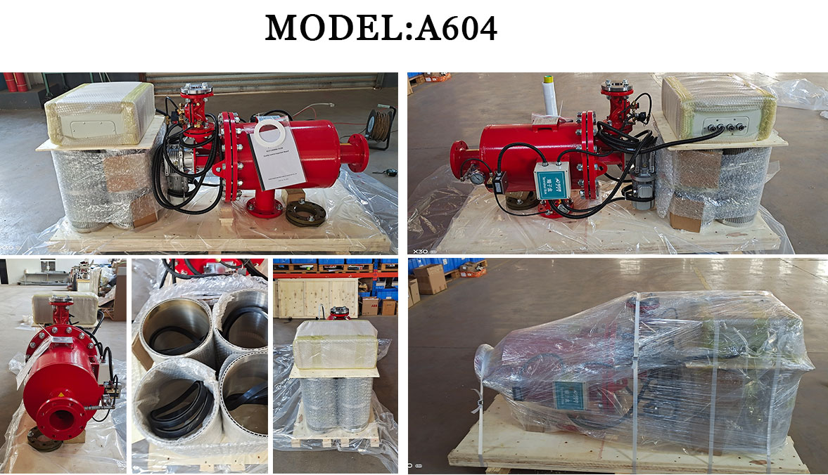 北京中遠(yuǎn)通自清洗刷式過(guò)濾器發(fā)貨現(xiàn)場(chǎng)