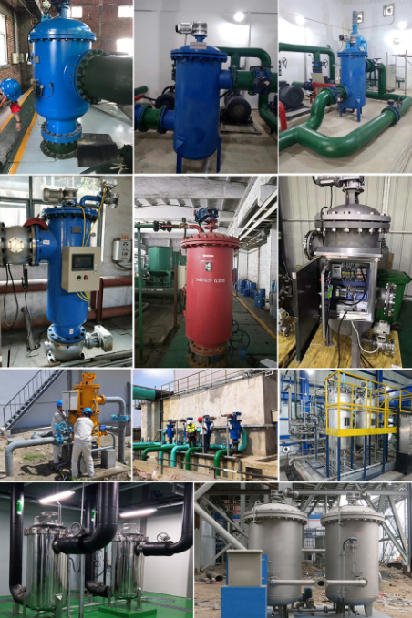 立式自清洗過濾器設(shè)備應(yīng)用安裝現(xiàn)場