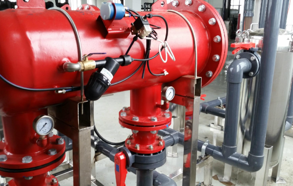 自清洗過濾器設備應用現場