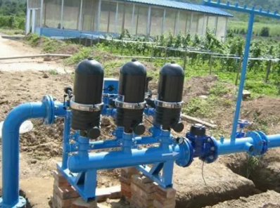 農(nóng)業(yè)灌溉疊片過(guò)濾器應(yīng)用現(xiàn)場(chǎng)