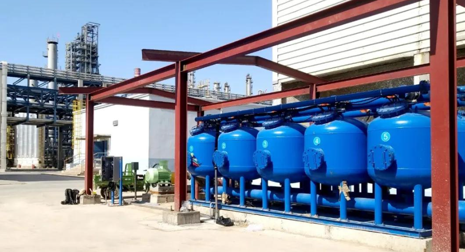 砂濾器應(yīng)用現(xiàn)場