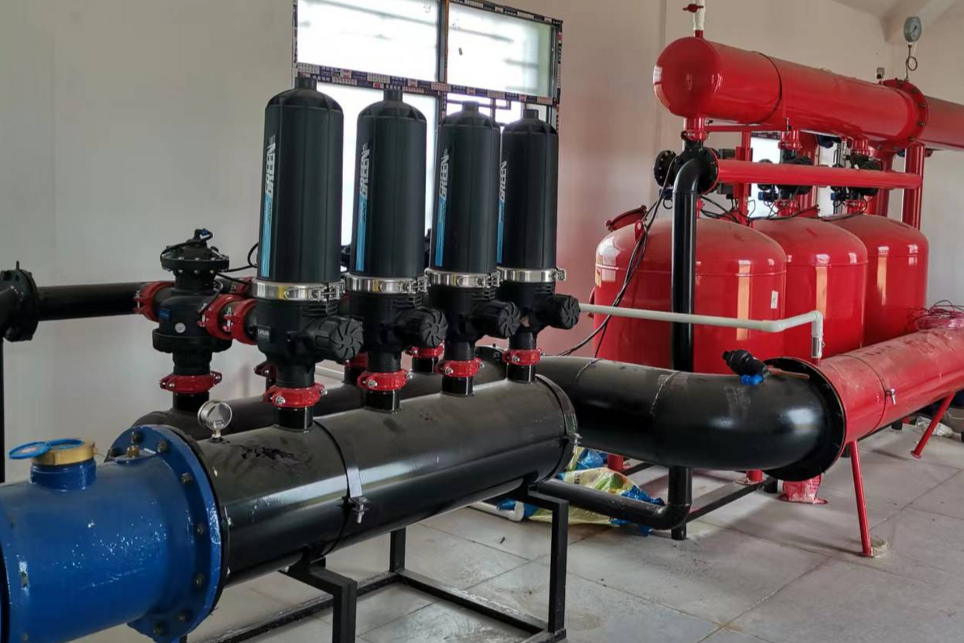 疊片過濾器應用現場