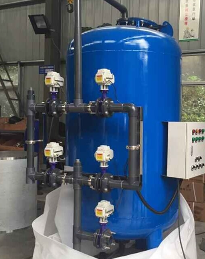 全自動反沖洗過濾器應用現場