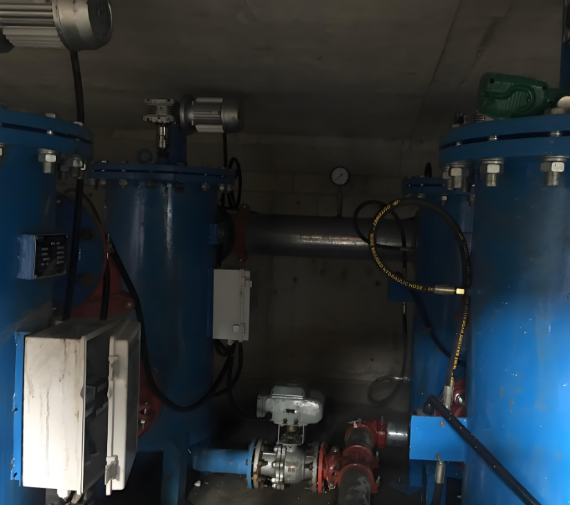 全自動自清洗過濾器應用安裝現場 全自動自清洗過濾器應用安裝現場