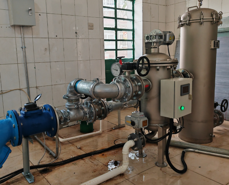 吸吮式自清洗過濾器應(yīng)用現(xiàn)場