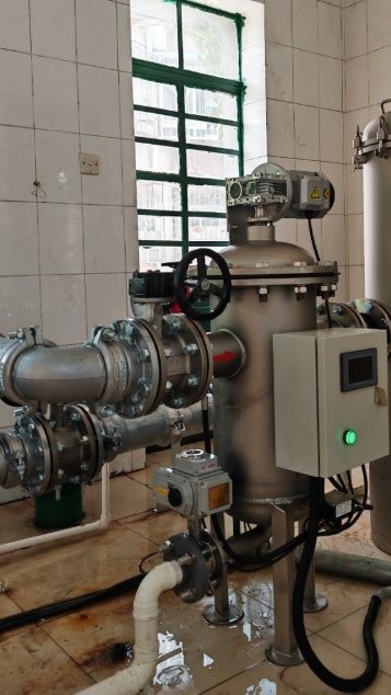 立式自清洗過濾器應用現場